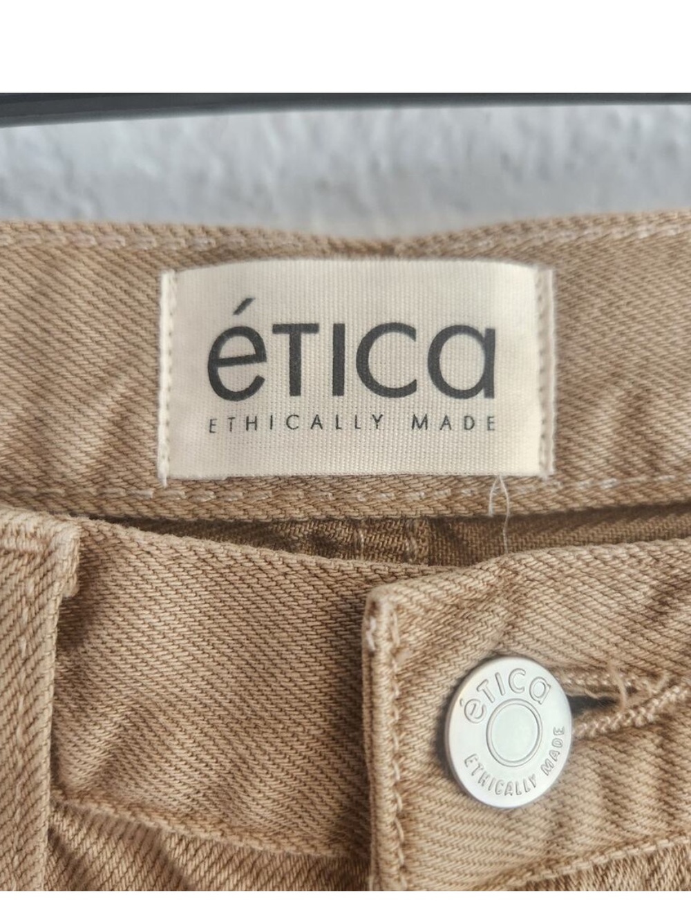 Etica Tan Wide Leg Boyfriend Jeans - Picture 2 of 2